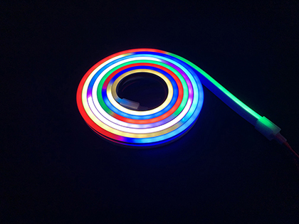 5V RGB LED硅胶霓虹灯条